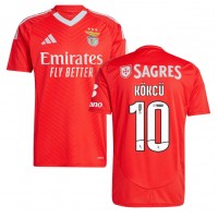 Camisa de time de futebol Benfica Orkun Kokcu #10 Replicas 1º Equipamento 2024-25 Manga Curta